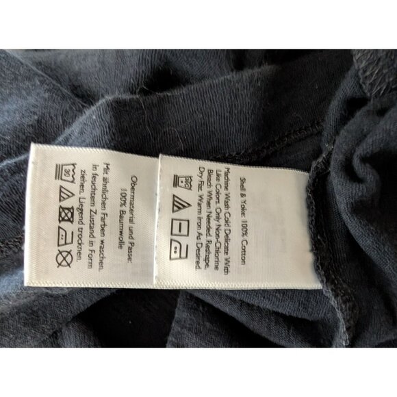 Eddie Bauer Womens Navy Blue Sleeveless Tank Top With Lace Detail Size S - Picture 6 of 6